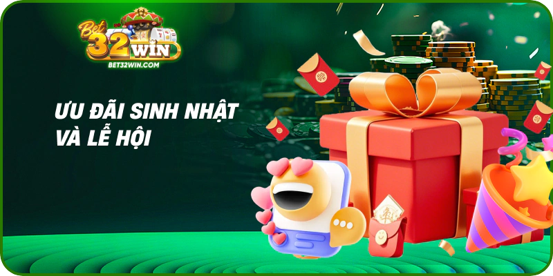 Ưu đãi sinh nhật và lễ hội